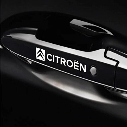 Cit roen Kapı Kolu Sticker 10Adet