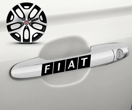 F iat Kapı Kolu Sticker 10Adet