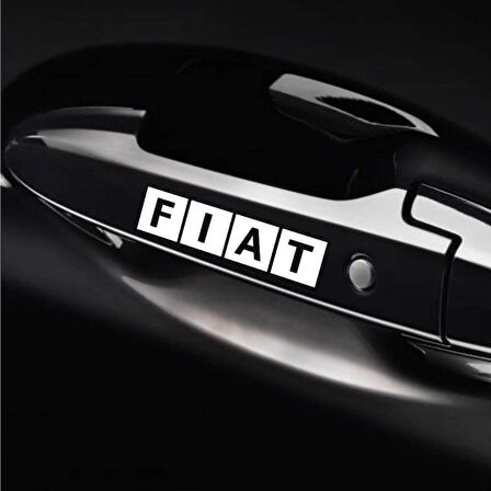 F iat Kapı Kolu Sticker 10Adet