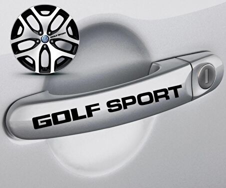 Golf Sport Kapı Kolu Sticker 10Adet