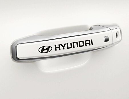 H yundai Kapı Kolu Sticker 10Adet MD2