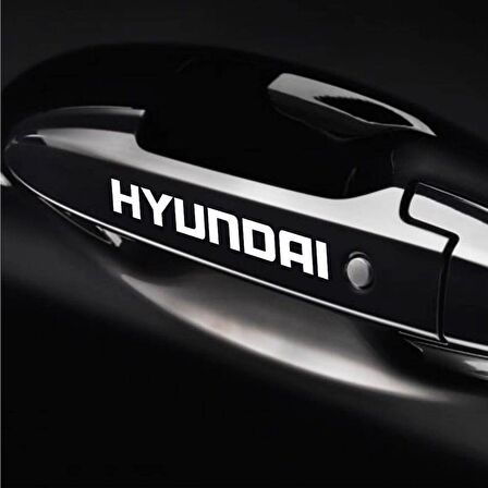 H yundai Kapı Kolu Sticker 10Adet MD4