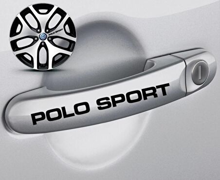 Polo Sport Kapı Kolu Sticker 10Adet