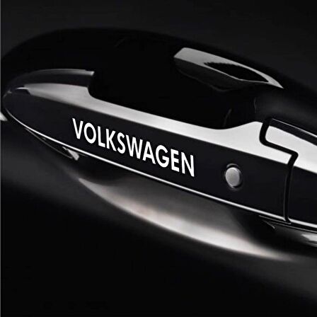 V olkswagen Kapı Kolu Sticker 10Adet