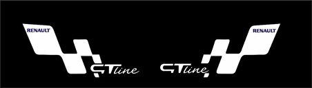 Gt line bayraklı sticker