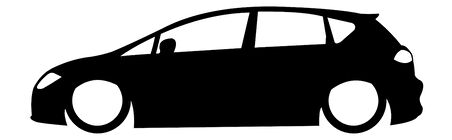 Leon mk2 basık kelebek cam stickeri 2 adet