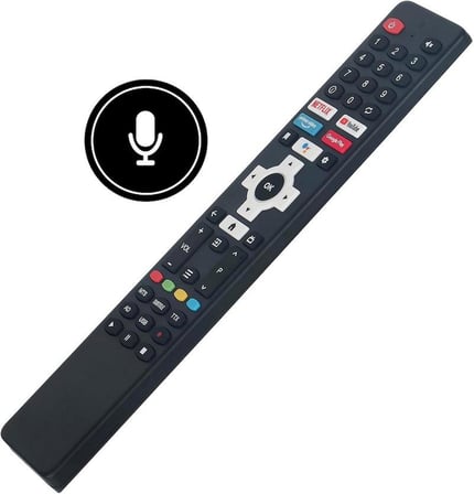 conti ile uyumlu Model CT58AN200U Mikrofonlu Google Tv Kumanda-Ses Komutlu