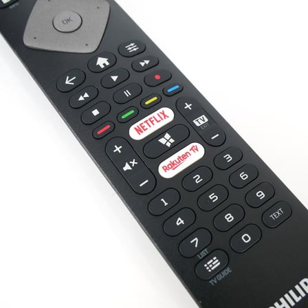philips ile uyumlu Model 65PUS7805/62 Mikrofonlu Smart Tv Kumanda