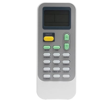 climech ile uyuml Model AST-12UW4RLRCG03 İnverter Klima Kumandası