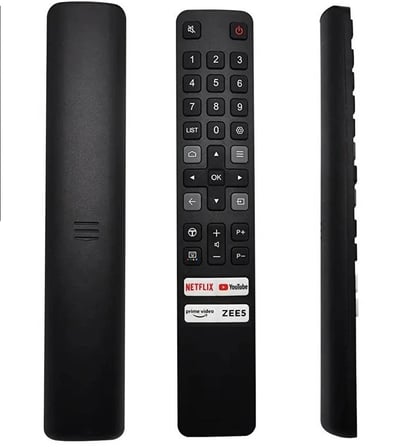 tcl ile uyumlu Model 55V6AGTV Smart Tv Kumandası-Mikrofonsuz