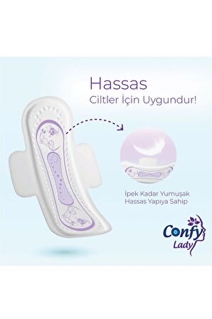 Hijyenik Ped Classic Uzun Gün 16 lı Paket x 3 Adet