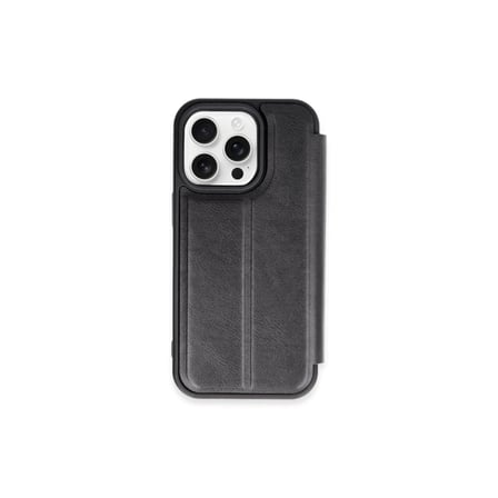 Apple iPhone 15 Pro Max Kılıf Flip Cover - Siyah