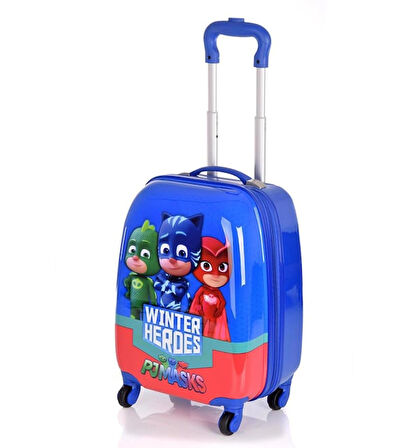 Pj Masks 95730 Çocuk Valizi 4 Tekerlekli Polycarbon