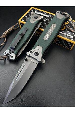 Browning M364 Haki Paracord ipli Kamp Çakı