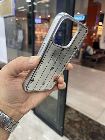 İPhone 14 Pro Max Mep Kapak Hologram Özellikli Estetik Kılıf