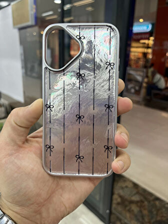 İPhone 16 Mep Kapak Hologram Özellikli Estetik Kılıf