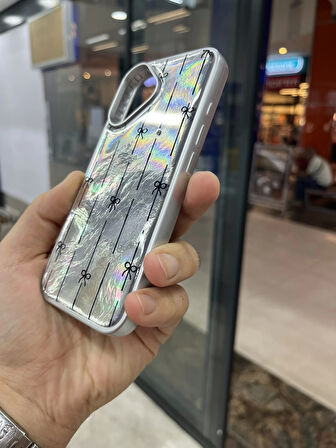 İPhone 16 Mep Kapak Hologram Özellikli Estetik Kılıf