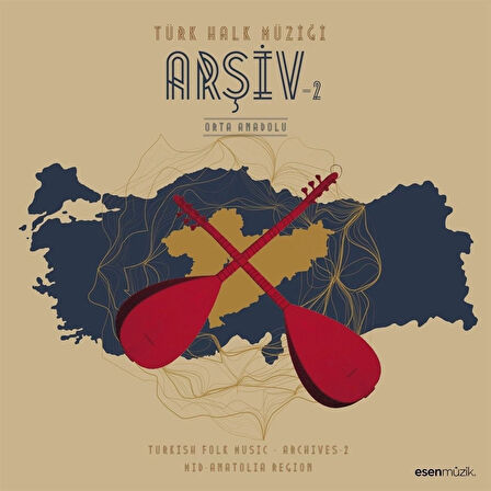 Türk Halk Müziği - Arşiv 2 / Orta Anadolu (Plak)