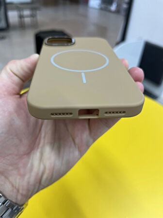 İPhone 12 Uyumlu Premium MagSafe Silikon Renkli Ultra Darbe Korumalı Kılıf