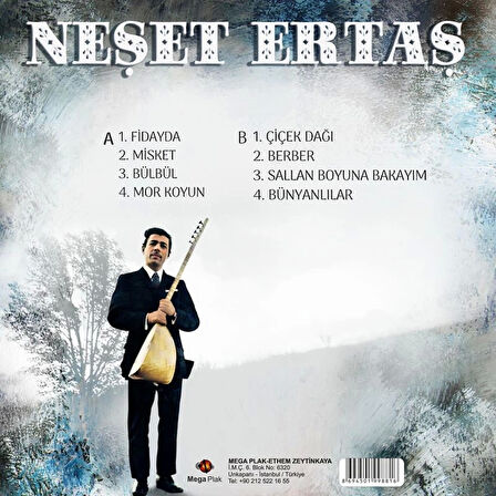 Neşet Ertaş - Neşet Ertaş (Sazlı Sözlü Oyun Havala rı) (Plak)