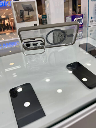 Samsung Galaxy S24-S25 Uyumlu Kılıf MagSafe Wireless Şarj Özellikli Setro Silikon