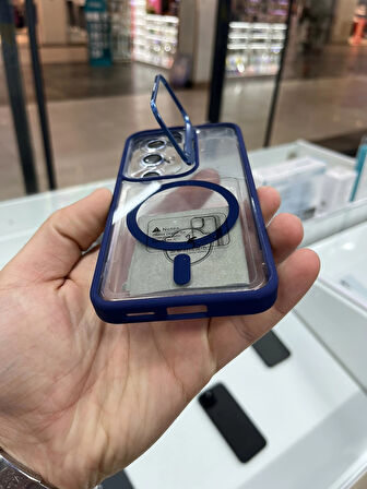 Samsung Galaxy S24-S25 Uyumlu Kılıf MagSafe Wireless Şarj Özellikli Setro Silikon
