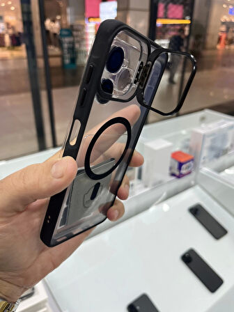 Samsung Galaxy A06 Kılıf MagSafe Wireless Şarj Özellikli Setro Silikon