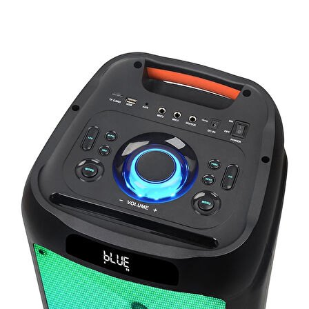 NDR-1610 DEV SES BOMBASI 10 inç yüksek kalite kablosuz mic karaoke BT hoparlörler mikrofon