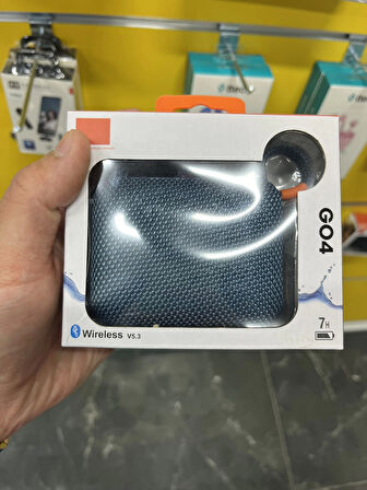 Go4 Bluetooth Hoparlör Mavi Ses Bombası 7 Saat Dinleme Süresi