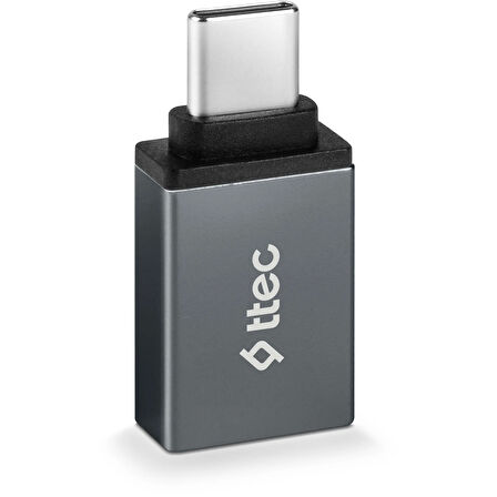 TTEC 2DK43UG USB-C - USB-A 3.0 OTG Dönüştürücü Adaptör Uzay Grisi