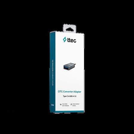TTEC 2DK43UG USB-C - USB-A 3.0 OTG Dönüştürücü Adaptör Uzay Grisi