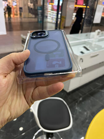 İPhone 11 Uyumlu MagSafe Özellikli Kamera Bölümü Stand Olabilen Lens Koruma Hediyeli Premium Kapak
