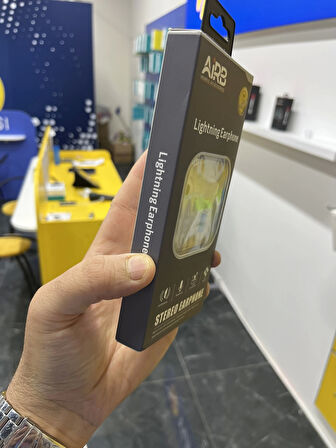 Lightning Uyumlu Kablolu Kulaklık Premium