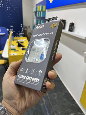 Lightning Uyumlu Kablolu Kulaklık Premium