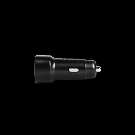 TTEC 2CKP02CS SmartCharger Duo PD 48W Araç İçi Hızlı Şarj Cihazı USB-C+USB-A - USB-C-USB-C 3A Kablo-Siyah
