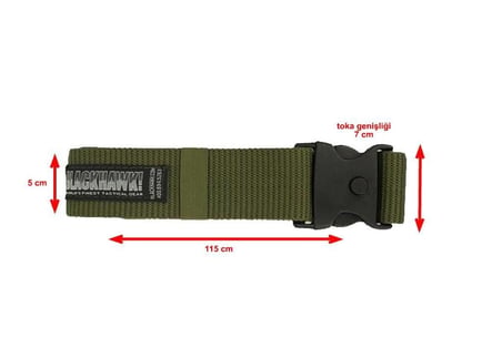 Premium Bel Kemeri Doğada Yaşam Dokuma Kemer Single Sword BlackHawk Askeri Taktik Palaska
