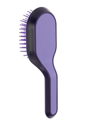 Janeke Curvy Bag brush Violet Color Saç Fırçası
