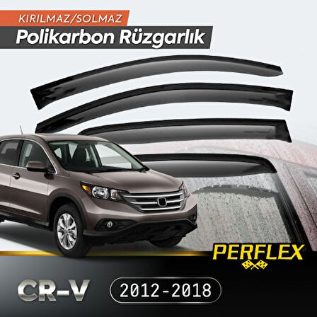 Honda CR-V 2012-2018 Cam Rüzgarlığı V2 Düz