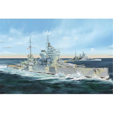 Trumpeter 05324 1/350 HMS Queen Elizabeth 1943, Savaş Gemisi plastik maketi
