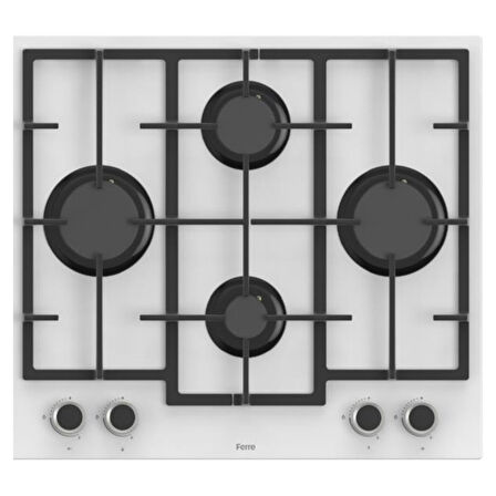 Ferre SilenArt Lesto Yeni Seri  Ultra Sessiz Beyaz  Ankastre Set ( D081-SA + LN386  + QBL62CB )