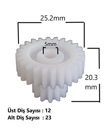 Tefal HB110 Smart Blender Hazne Kapağı Çift Dişli Uyumlu