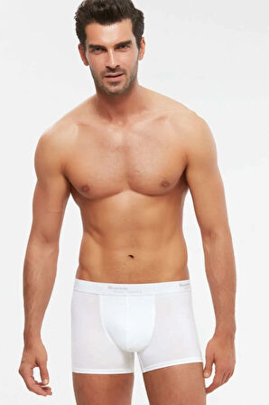 Erkek Penye Likra Compact Tight Short Boxer 4 Lü