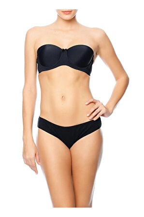 Kadın Destekli Push-up Straplez Sütyen 75-95b