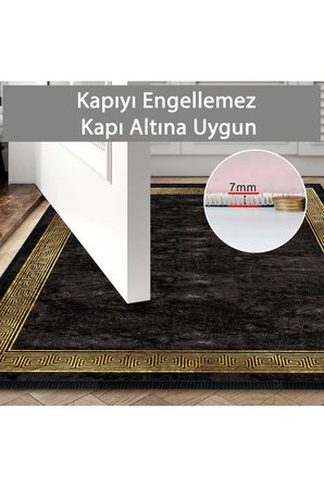 2 li Banyo Paspası, Yumuşak Banyo Halısı, Kaymaz Tabanlı, Yıkanabilir - 60x100 - 50 x60