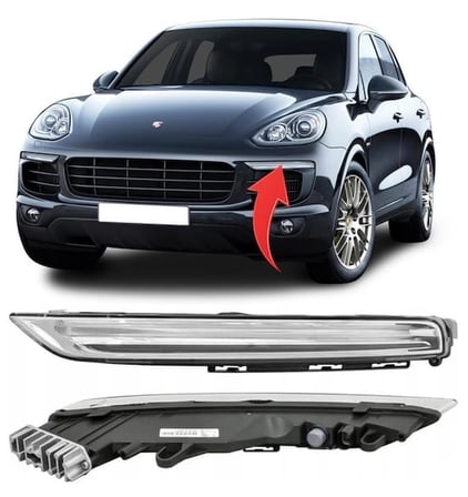 Porsche Cayenne 2015-2017 Sol Gündüz Farı Led 95863118130