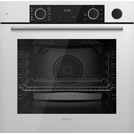 Ferre Fryart Sc Serisi Wok'lu Beyaz 3'lü Ankastre Set ( XE64CB-SC406-D087 )
