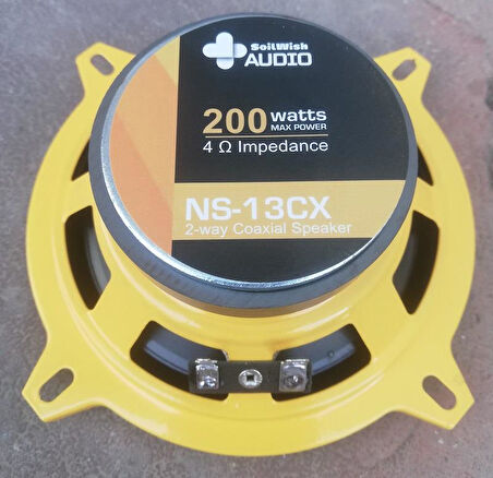 SoilWish Audıo 200 Watts 13 cm Hoparlör-NS-13CX 5.25''