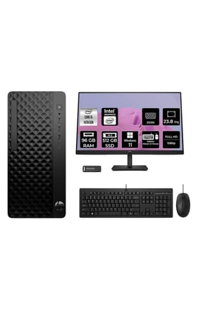 ProDesk 2 Tower G1i i5 14500 96GB 512GB SSD W11P Masaüstü Bilgisayar + 23.8" Monitör
