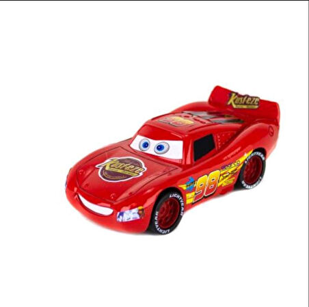 Cars Şimşek Mcqueen Metal Çek Bırak Araba 12 Cm