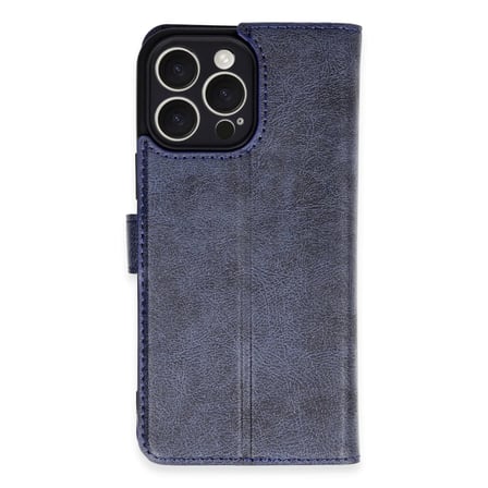 Apple iPhone 16 Pro Max Kılıf Trend S Plus Kapaklı Kılıf - Lacivert